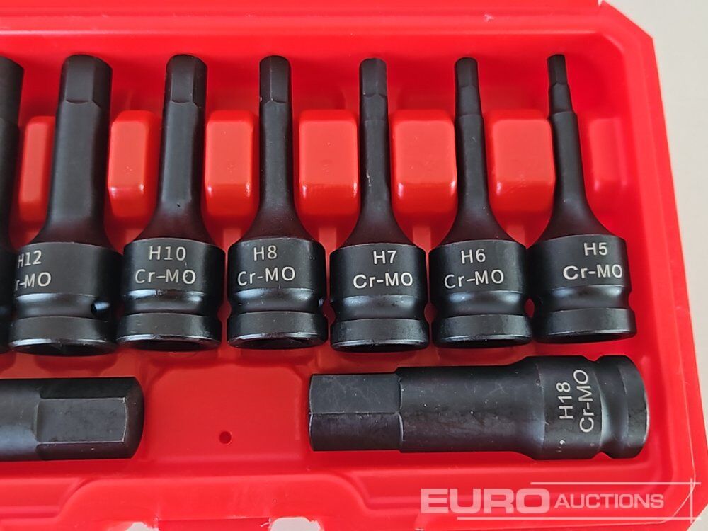 Solid X1/2" 10 Piece Allen Key Socket Set - L'équipement de construction: photos 4 Solid X1/2" 10 Piece Allen Key Socket Set - L'équipement de construction: photos 4