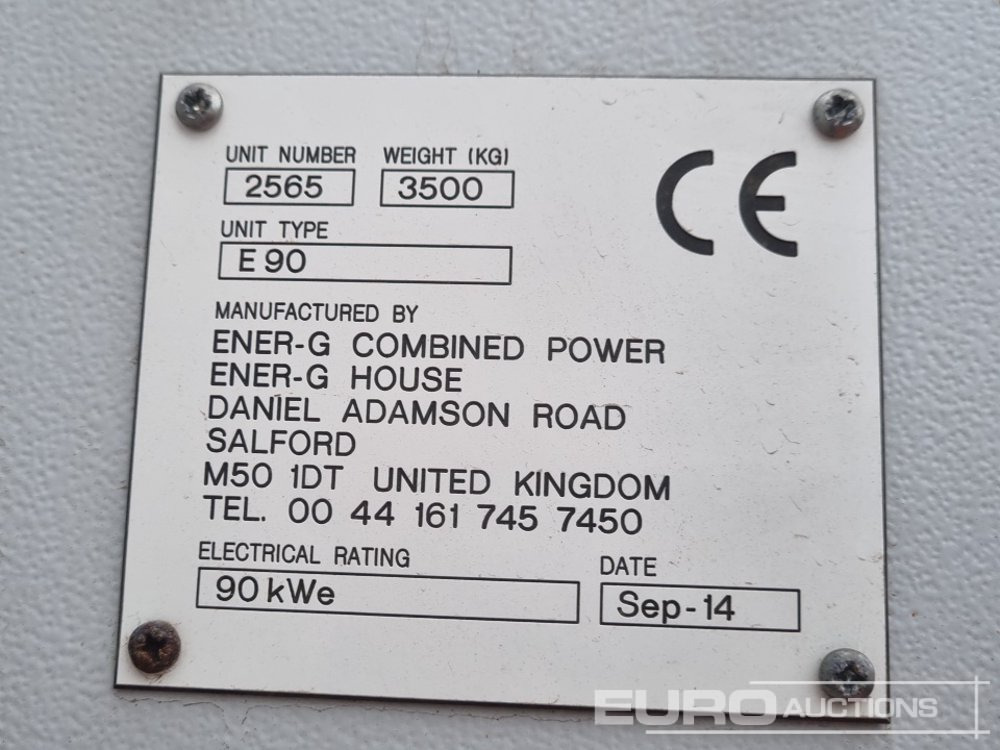 Groupe électrogène Stamford 200KVA Gas Generator, 6 Cylinder Engine: photos 38