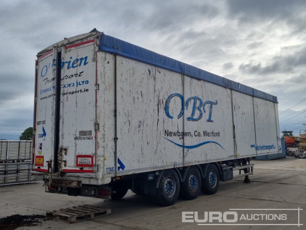 Stas Tri Axle Walkng Floor Trailer, Easy Sheet - Semi-remorque à fond mouvant: photos 5 Stas Tri Axle Walkng Floor Trailer, Easy Sheet - Semi-remorque à fond mouvant: photos 5