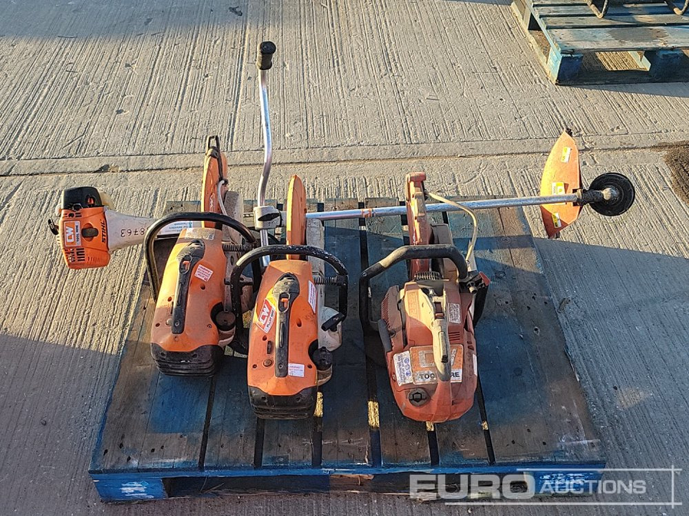 Stihl FS310 Petrol Strimmer, Stihl TS410 Petrol Quick Cut Saw (2 of), Hilti DSH600-X Petrol Quick Cut Saw - L'équipement de construction: photos 4 Stihl FS310 Petrol Strimmer, Stihl TS410 Petrol Quick Cut Saw (2 of), Hilti DSH600-X Petrol Quick Cut Saw - L'équipement de construction: photos 4