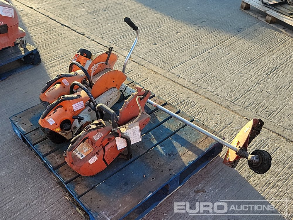 Stihl FS310 Petrol Strimmer, Stihl TS410 Petrol Quick Cut Saw (2 of), Hilti DSH600-X Petrol Quick Cut Saw - L'équipement de construction: photos 5 Stihl FS310 Petrol Strimmer, Stihl TS410 Petrol Quick Cut Saw (2 of), Hilti DSH600-X Petrol Quick Cut Saw - L'équipement de construction: photos 5