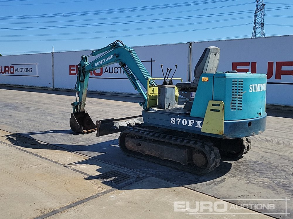 Sumitomo S70FX3 - Mini pelle: photos 3 Sumitomo S70FX3 - Mini pelle: photos 3