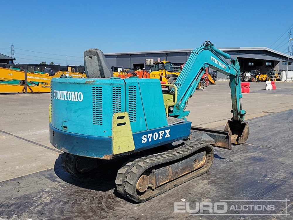 Sumitomo S70FX3 - Mini pelle: photos 5 Sumitomo S70FX3 - Mini pelle: photos 5