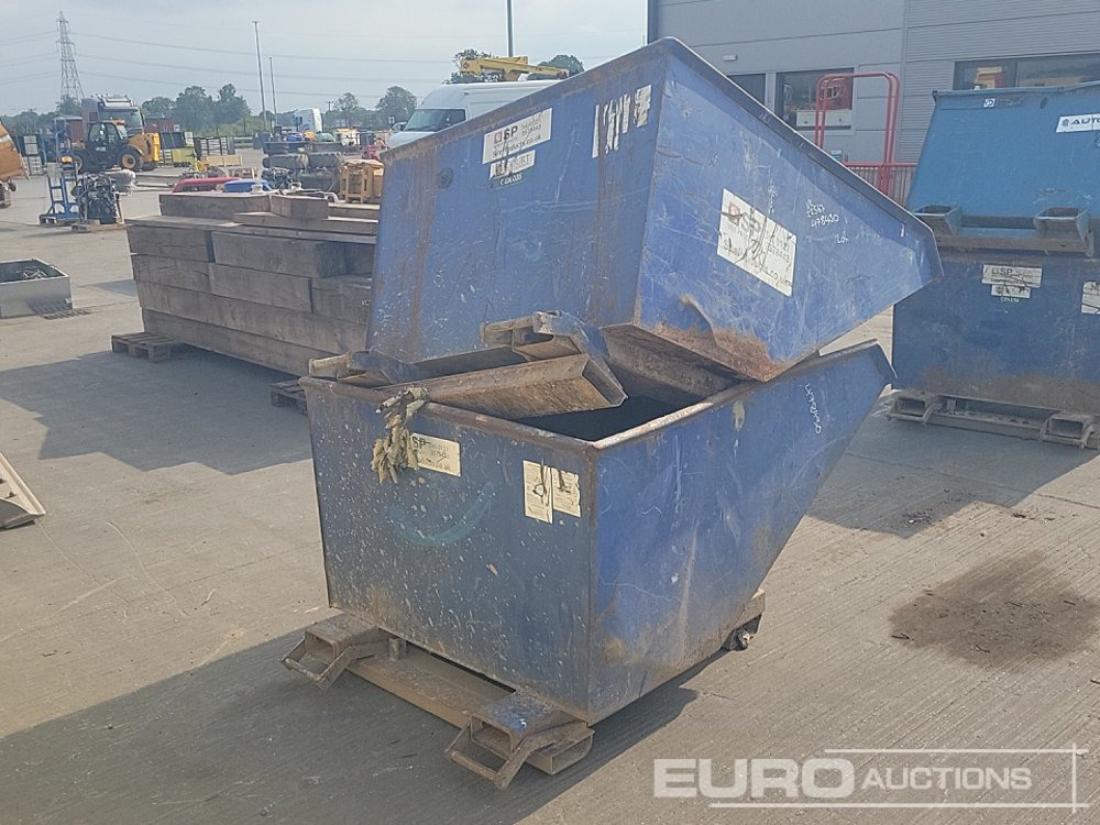 Tipping Skip to suit Forklift (2 of) - Benne basculante: photos 5 Tipping Skip to suit Forklift (2 of) - Benne basculante: photos 5