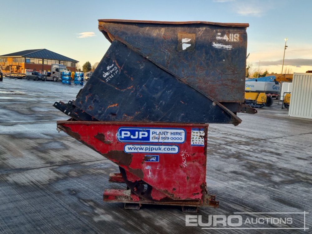 Tipping Skp to suit Forklift (3 of) - Benne basculante: photos 2 Tipping Skp to suit Forklift (3 of) - Benne basculante: photos 2