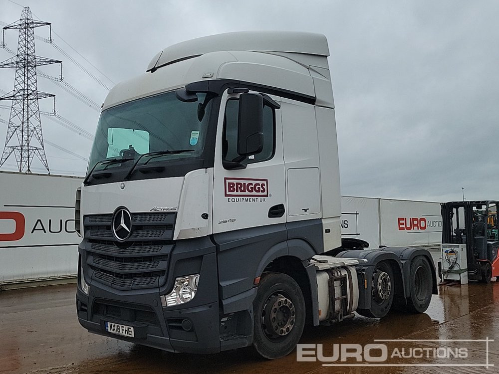 2018 Mercedes Actros 2548 - Tracteur routier: photos 1 2018 Mercedes Actros 2548 - Tracteur routier: photos 1