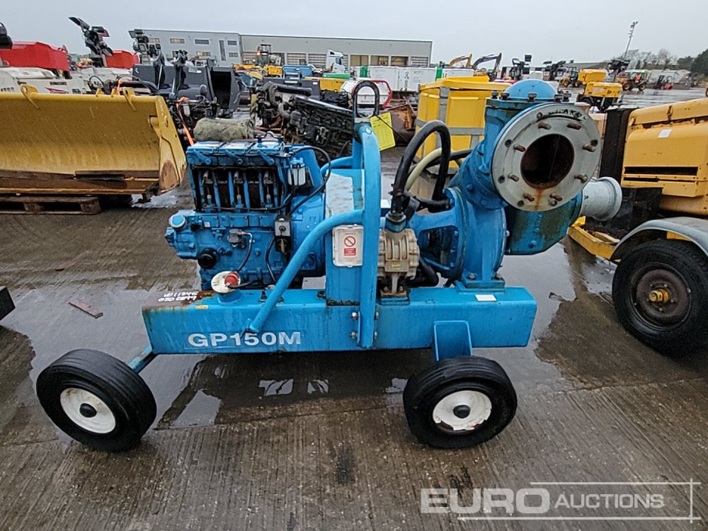 Twin Axle 6" Water Pump, Lister Engine - Pompe à eau: photos 2 Twin Axle 6" Water Pump, Lister Engine - Pompe à eau: photos 2