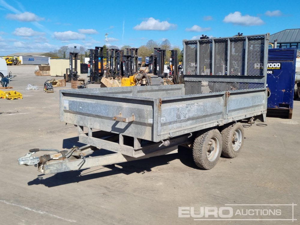 Twin Axle Dropside Trailer, Ramp - Remorque porte engin: photos 1 Twin Axle Dropside Trailer, Ramp - Remorque porte engin: photos 1