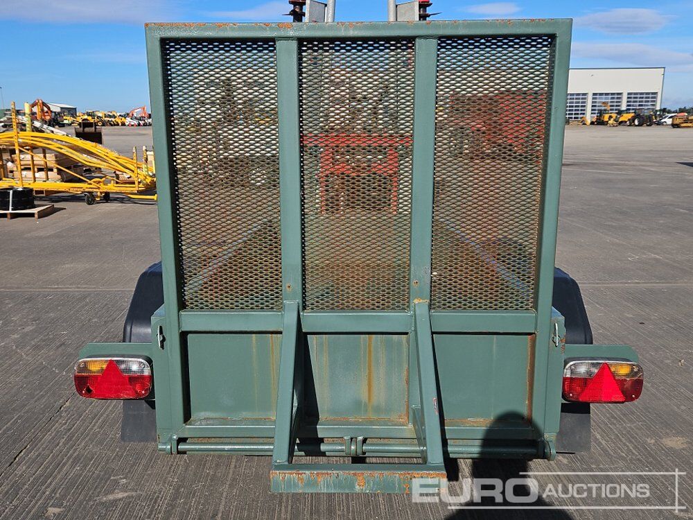 Twin Axle Plant Trailer, Ramp - Remorque porte engin: photos 4 Twin Axle Plant Trailer, Ramp - Remorque porte engin: photos 4