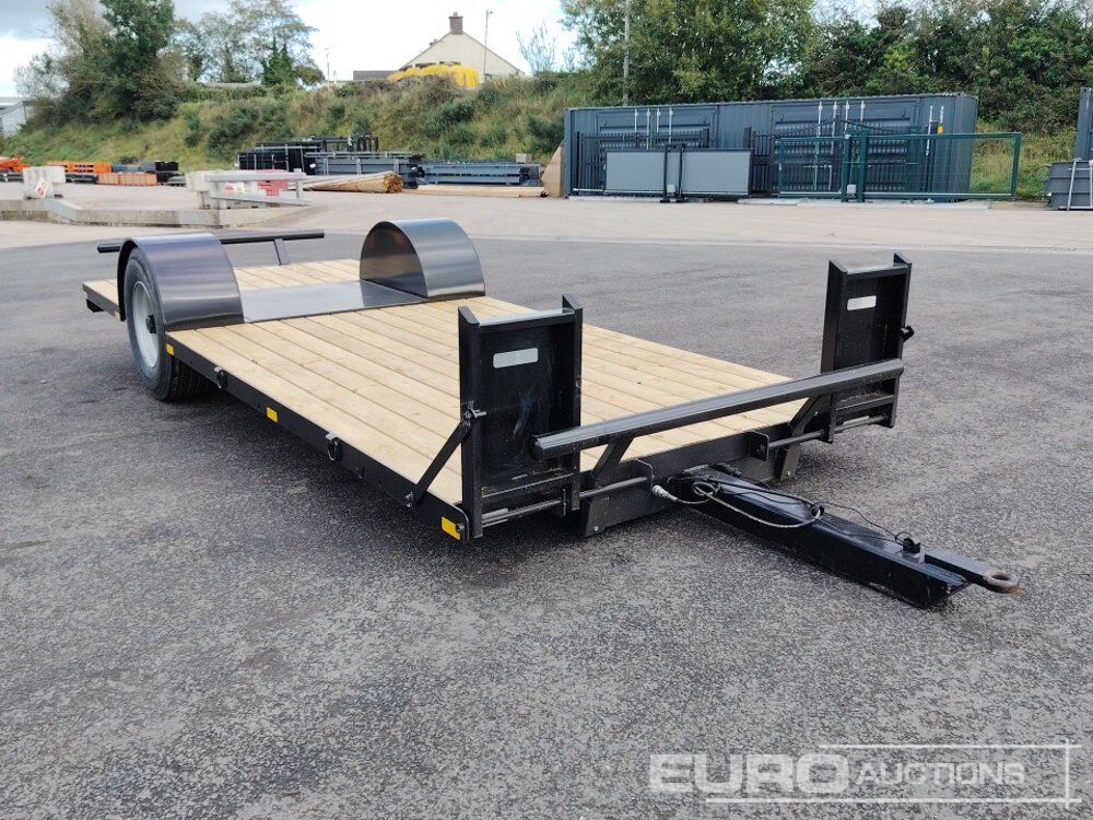 Unused 20' Single Axle Front Loading Lowloader Trailer, Ramps - Remorque agricole: photos 5 Unused 20' Single Axle Front Loading Lowloader Trailer, Ramps - Remorque agricole: photos 5