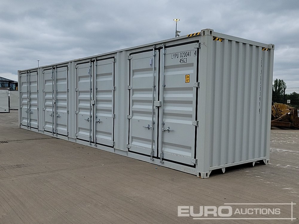 Unused 2025 40' x 8' High Cube Container, 4 Side Doors, 1 End Door (Cannot Be Reconsigned) - Conteneur maritime: photos 3 Unused 2025 40' x 8' High Cube Container, 4 Side Doors, 1 End Door (Cannot Be Reconsigned) - Conteneur maritime: photos 3