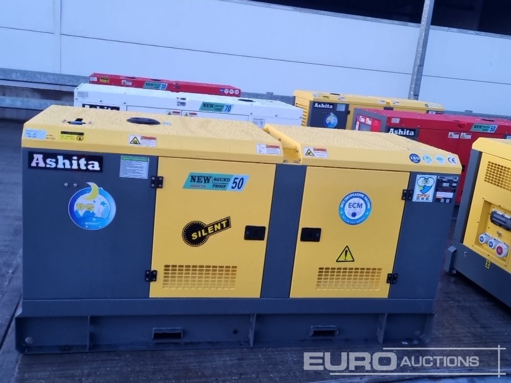 Unused 2025 Ashita Power AG3-50E - Groupe électrogène: photos 4 Unused 2025 Ashita Power AG3-50E - Groupe électrogène: photos 4