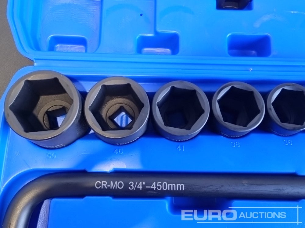 Équipement de garage Unused 2025 Boss 3/4" 30pc Heavy Duty Pneumatic Socket Set, 4" Connecting Rod, 8" Connecting Rod, Ratchet Wrench, 20" Sliding Rod, 18" Bending Rod Universal Coupling, Adapter1-3/4": photos 11 Équipement de garage Unused 2025 Boss 3/4" 30pc Heavy Duty Pneumatic Socket Set, 4" Connecting Rod, 8" Connecting Rod, Ratchet Wrench, 20" Sliding Rod, 18" Bending Rod Universal Coupling, Adapter1-3/4": photos 11