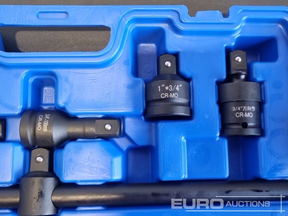 Équipement de garage Unused 2025 Boss 3/4" 30pc Heavy Duty Pneumatic Socket Set, 4" Connecting Rod, 8" Connecting Rod, Ratchet Wrench, 20" Sliding Rod, 18" Bending Rod Universal Coupling, Adapter1-3/4": photos 6 Équipement de garage Unused 2025 Boss 3/4" 30pc Heavy Duty Pneumatic Socket Set, 4" Connecting Rod, 8" Connecting Rod, Ratchet Wrench, 20" Sliding Rod, 18" Bending Rod Universal Coupling, Adapter1-3/4": photos 6