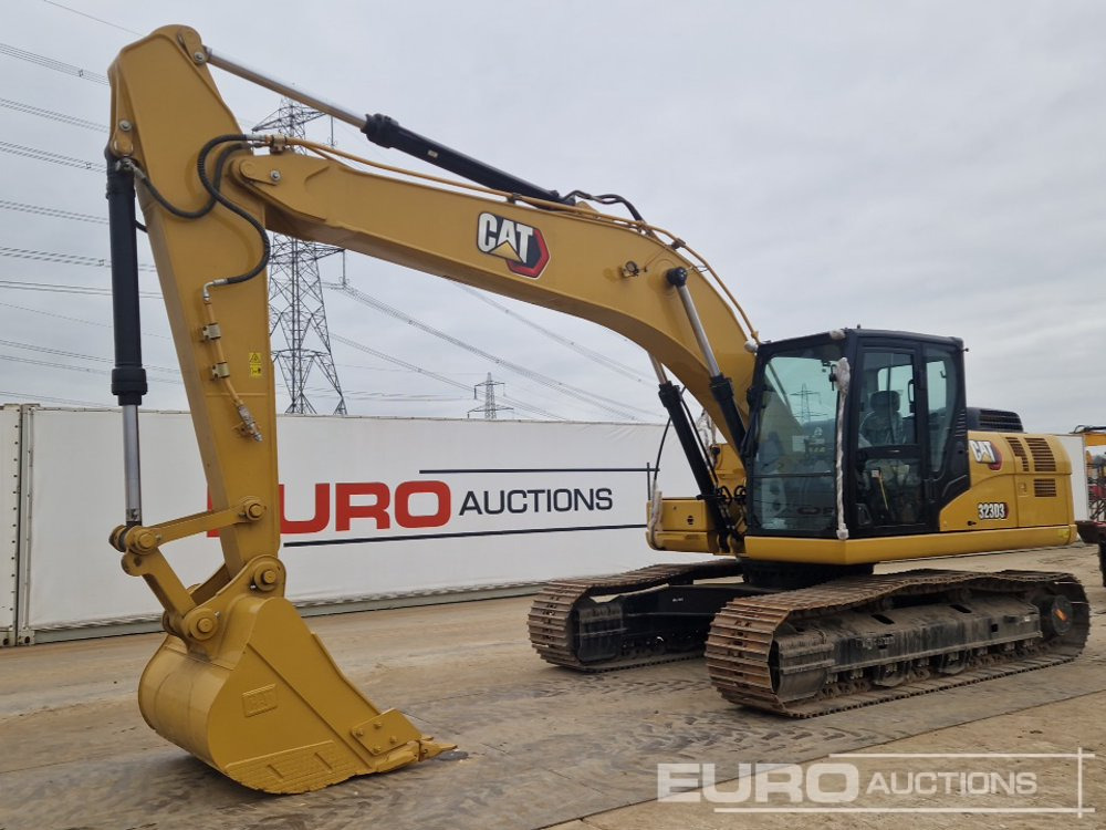 Unused 2025 CAT 323D3 - Pelle sur chenille: photos 1 Unused 2025 CAT 323D3 - Pelle sur chenille: photos 1