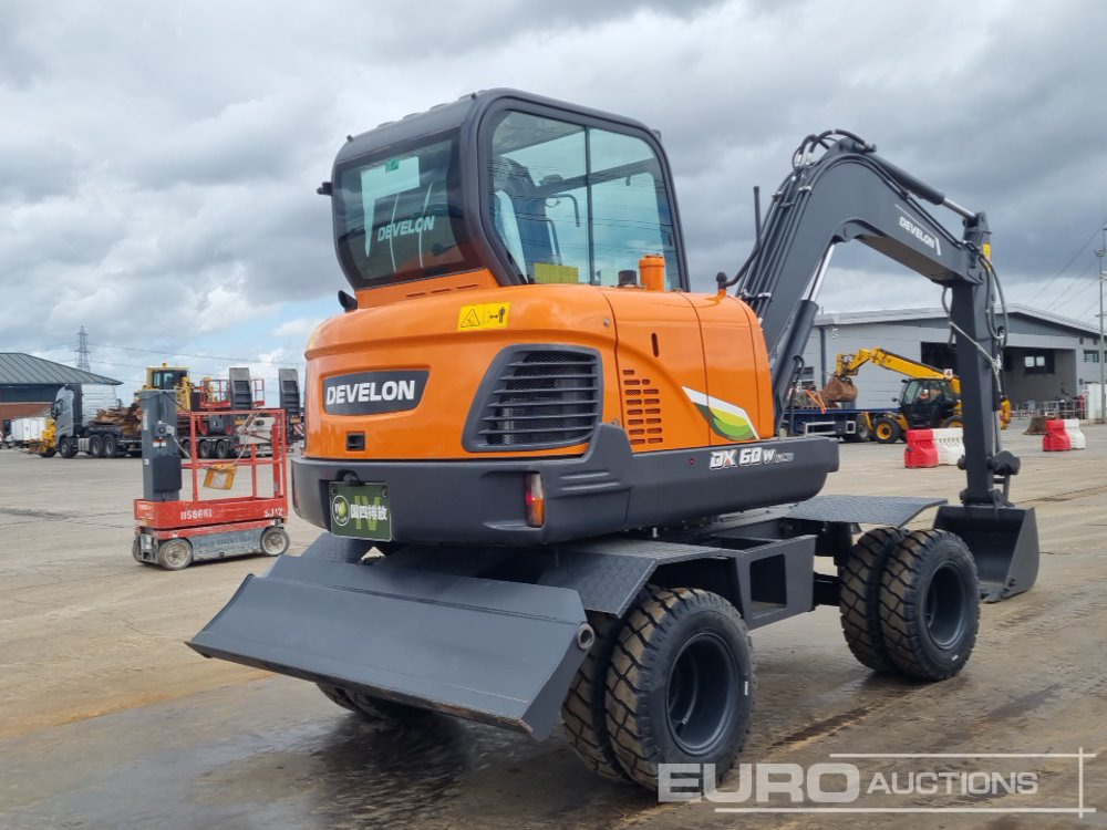 Unused 2025 Develon DX60WN ECO-1 - Pelle sur pneus: photos 5 Unused 2025 Develon DX60WN ECO-1 - Pelle sur pneus: photos 5