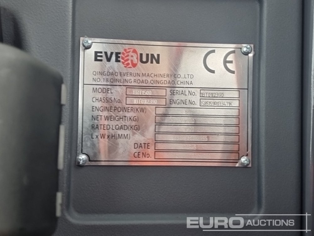 Chariot télescopique Unused 2025 Everun ERT1500: photos 32