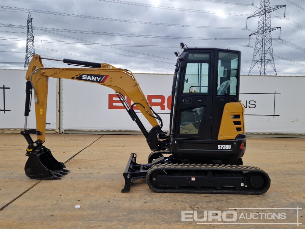 Unused 2025 Sany SY35U - Mini pelle: photos 2 Unused 2025 Sany SY35U - Mini pelle: photos 2