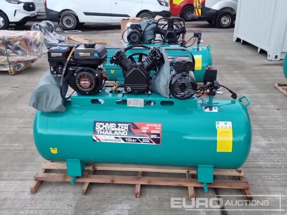 Unused 2025 Schmelzer JN-0.25/8-300L - Compresseur d'air: photos 2 Unused 2025 Schmelzer JN-0.25/8-300L - Compresseur d'air: photos 2