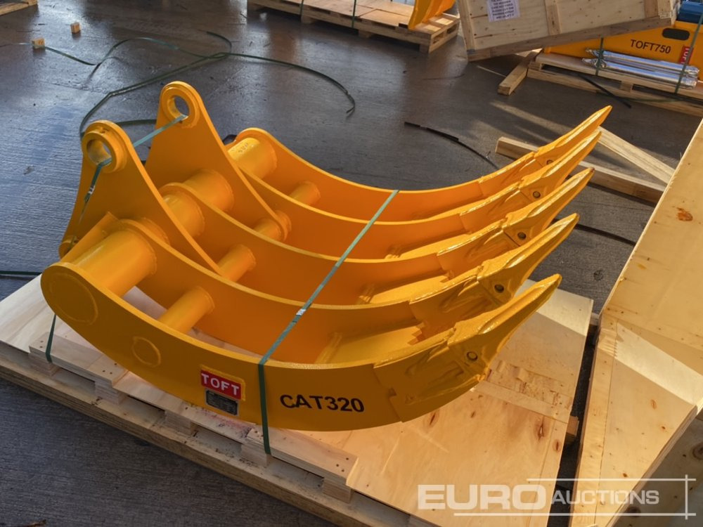 Unused 2025 Toft 40" Rake 80mm Pin to suit 20 Ton Excavator - Godet: photos 4 Unused 2025 Toft 40" Rake 80mm Pin to suit 20 Ton Excavator - Godet: photos 4
