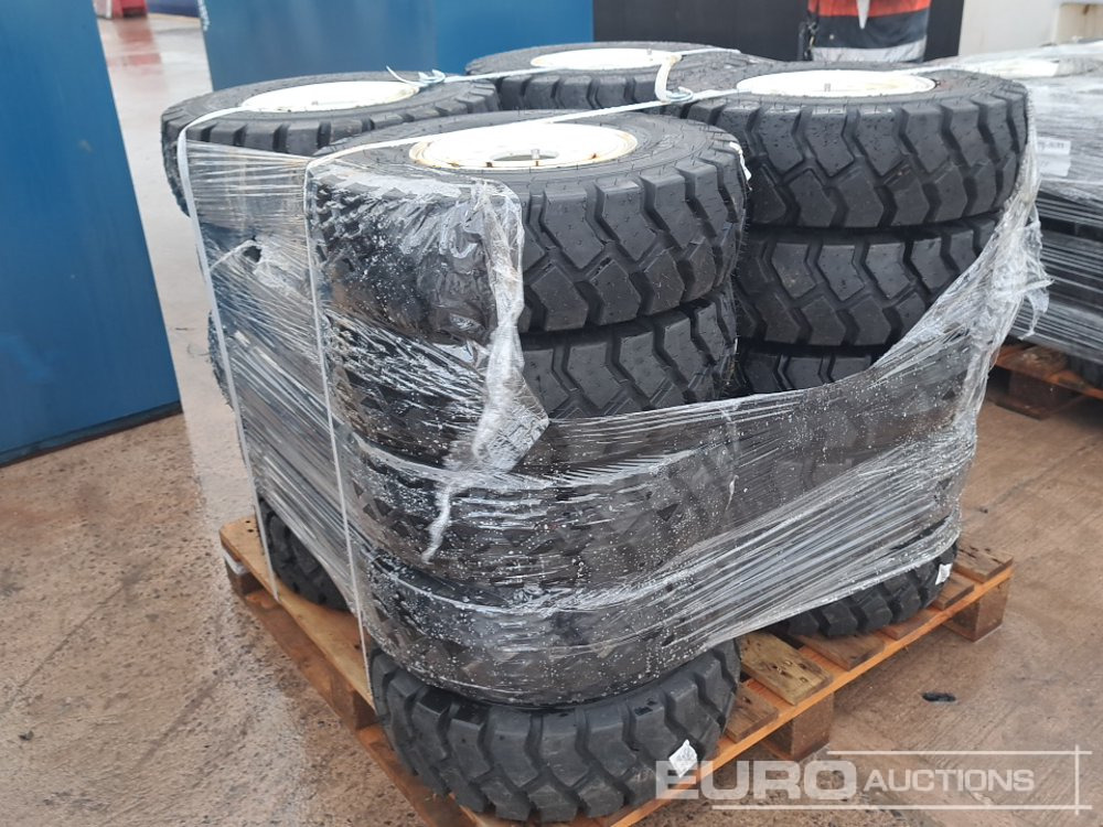 Unused 6.50-10 Mitas Tyre & Rim to suit Forklift (20 of) - Pneu: photos 2 Unused 6.50-10 Mitas Tyre & Rim to suit Forklift (20 of) - Pneu: photos 2