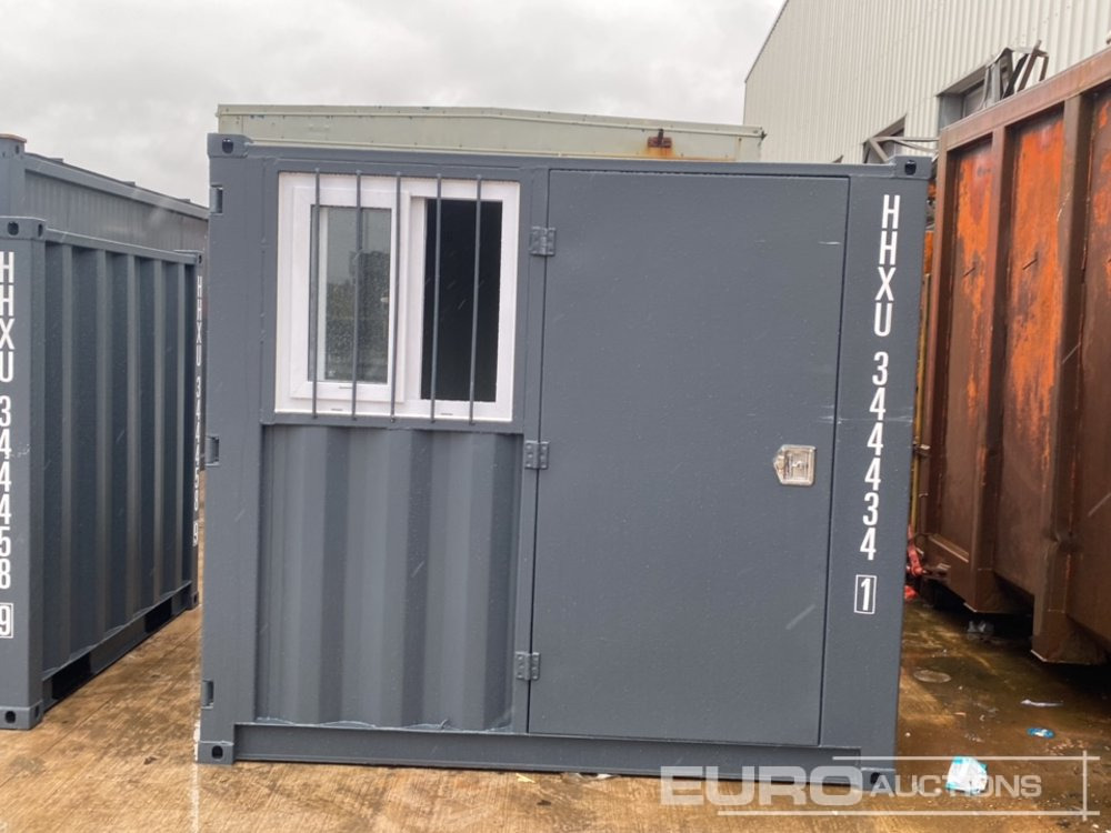 Unused 7' 4" x 6' Container, Side Door & Window (Cannot Be Reconsigned) - Conteneur maritime: photos 2 Unused 7' 4" x 6' Container, Side Door & Window (Cannot Be Reconsigned) - Conteneur maritime: photos 2