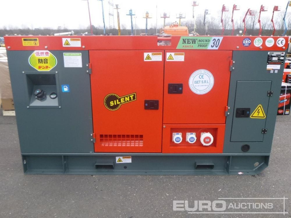 Unused Ashita Power AG3-30 30kVA Static Generator - Groupe électrogène: photos 5 Unused Ashita Power AG3-30 30kVA Static Generator - Groupe électrogène: photos 5