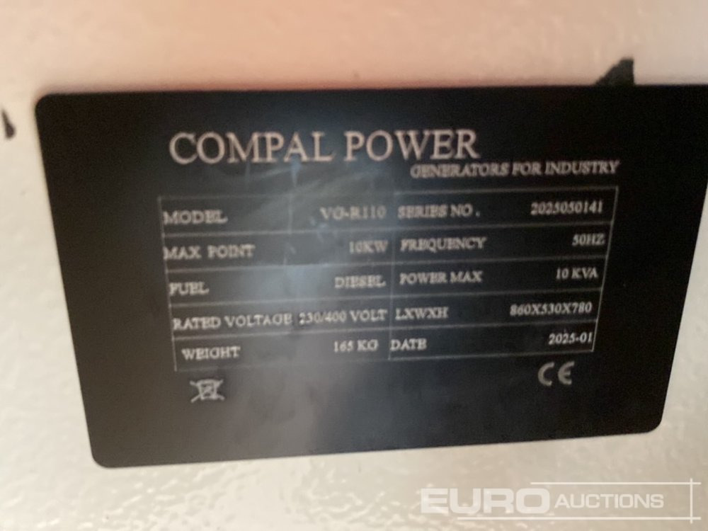 Groupe électrogène Unused Compal Power VG-R110: photos 14
