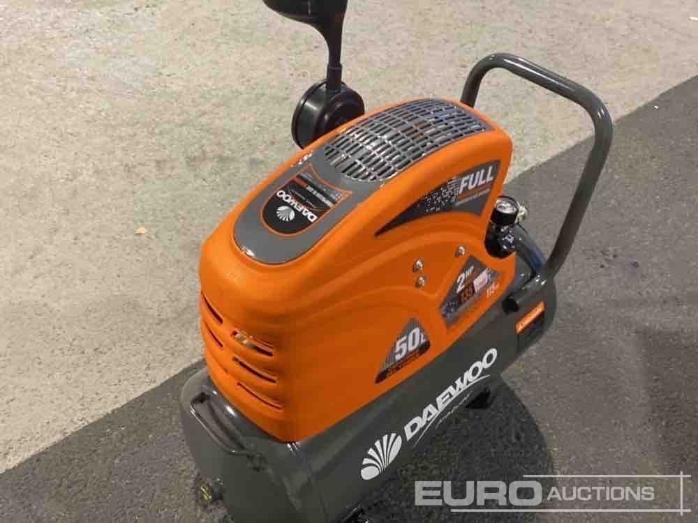 Unused Daewoo DAAC50DN 50 Litre 230 Volt Compressor (1 of) - Compresseur d'air: photos 4 Unused Daewoo DAAC50DN 50 Litre 230 Volt Compressor (1 of) - Compresseur d'air: photos 4