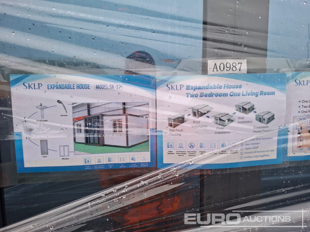 Unused Expandable House (Cannot Be Reconsigned) (KEY IN OFFICE) - Conteneur maritime: photos 1 Unused Expandable House (Cannot Be Reconsigned) (KEY IN OFFICE) - Conteneur maritime: photos 1