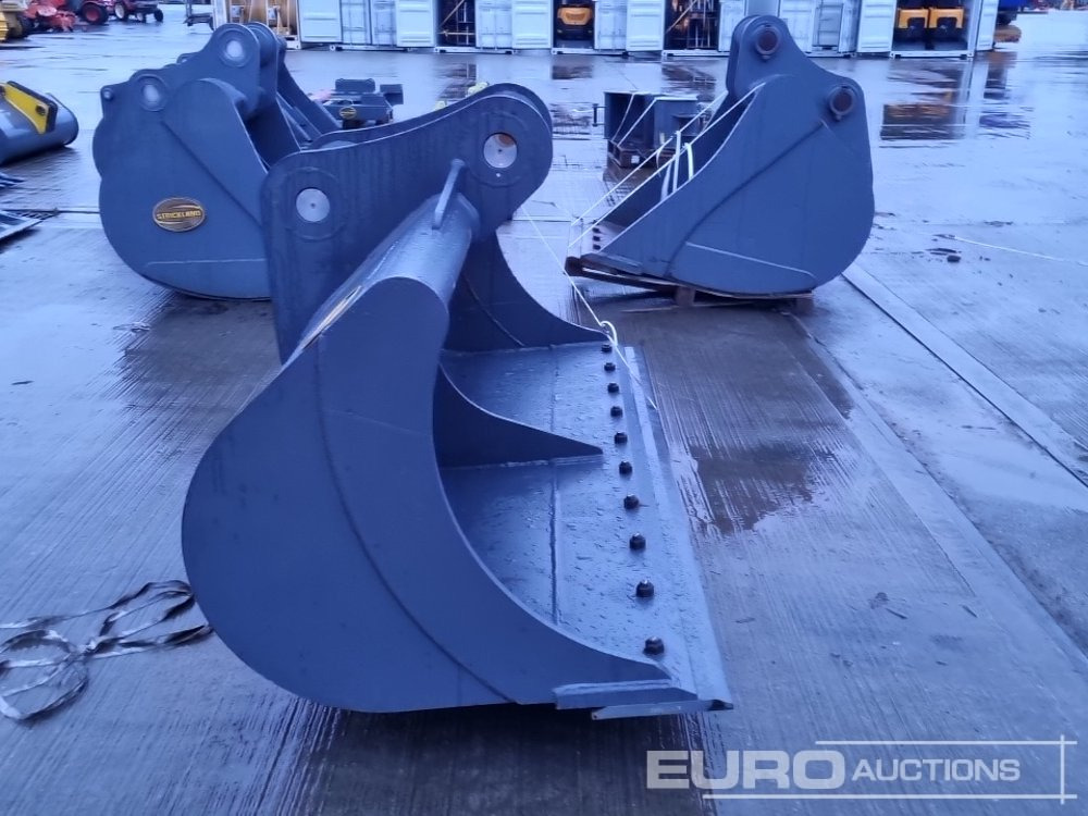 Godet neuf Unused Strickland 84" Ditching Bucket 80mm Pin to suit 20 Ton Excavator: photos 6