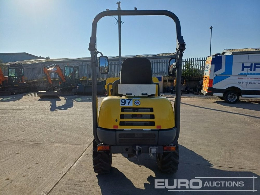 Unused Wacker Neuson DW15E - Mini tombereau: photos 4 Unused Wacker Neuson DW15E - Mini tombereau: photos 4