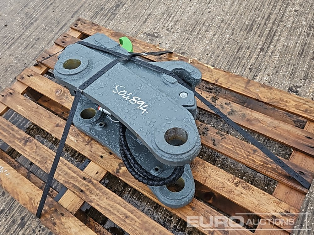 Unused Wacker Neuson Hydraulic Double Lock QH 50mm Pin to suit 6-8 Ton Excavator - Attache rapide: photos 1 Unused Wacker Neuson Hydraulic Double Lock QH 50mm Pin to suit 6-8 Ton Excavator - Attache rapide: photos 1