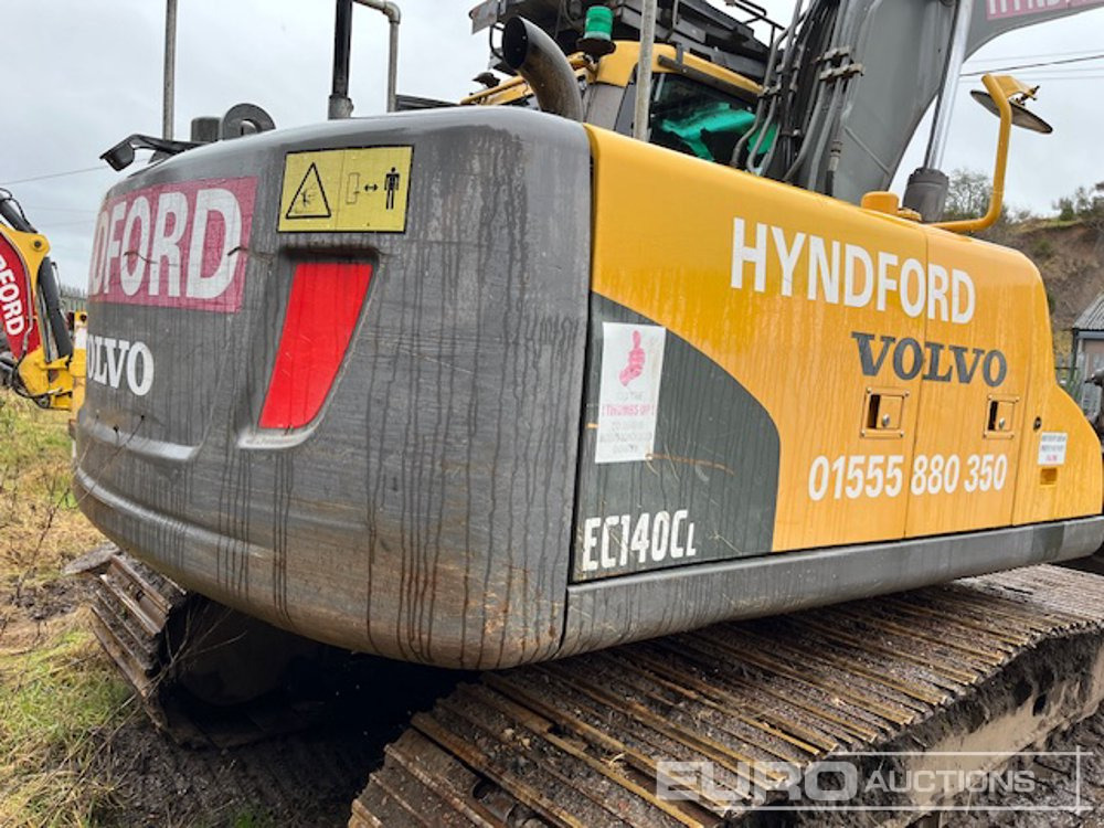 Volvo EC140CL - Pelle sur chenille: photos 3 Volvo EC140CL - Pelle sur chenille: photos 3