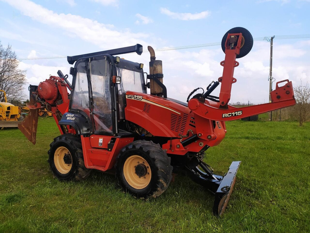 Trancheuse Ditch-Witch Zahn R300: photos 11 Trancheuse Ditch-Witch Zahn R300: photos 11