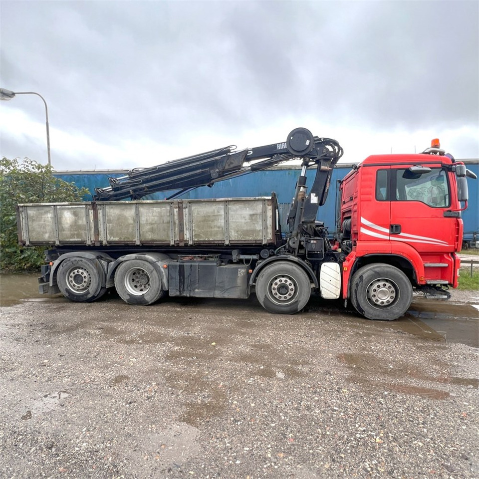 MAN TGA 8x4 Hydrodrive - Camion benne, Camion grue: photos 2 MAN TGA 8x4 Hydrodrive - Camion benne, Camion grue: photos 2