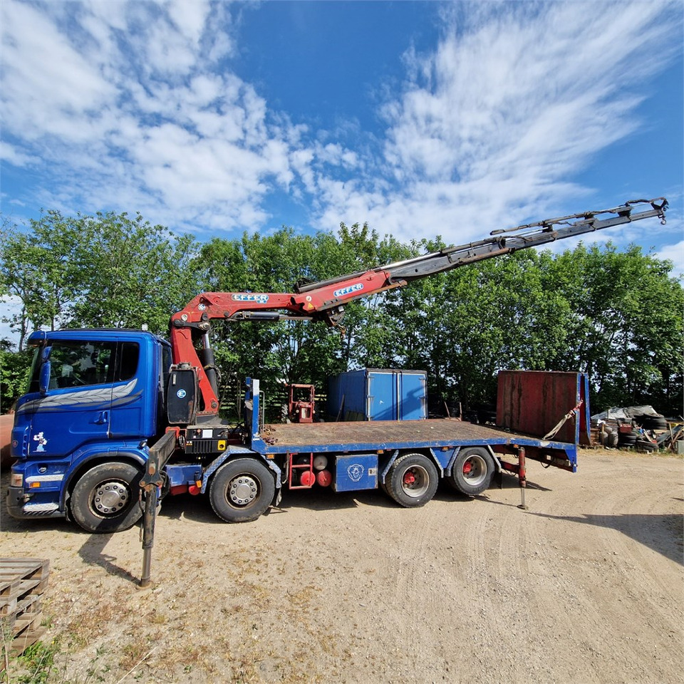 Scania R480 - Camion porte-voitures, Camion grue: photos 3 Scania R480 - Camion porte-voitures, Camion grue: photos 3
