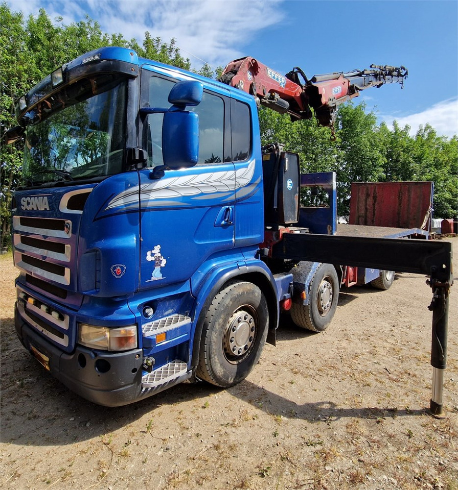 Scania R480 - Camion porte-voitures, Camion grue: photos 5 Scania R480 - Camion porte-voitures, Camion grue: photos 5