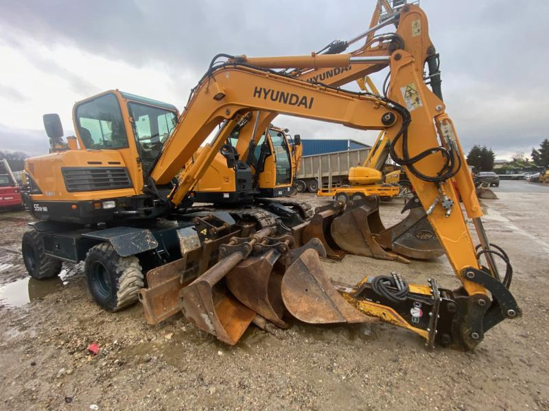 Hyundai ROBEX 55W-9A - Pelle sur pneus: photos 3 Hyundai ROBEX 55W-9A - Pelle sur pneus: photos 3