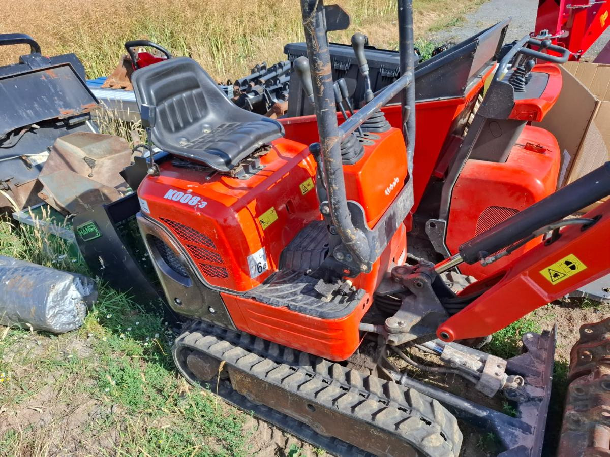 Kubota K 008-3 - Mini pelle: photos 2 Kubota K 008-3 - Mini pelle: photos 2