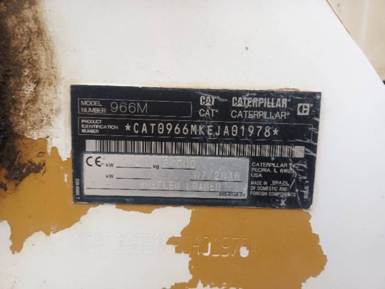 CAT 966M - Chargeuse sur pneus: photos 3 CAT 966M - Chargeuse sur pneus: photos 3