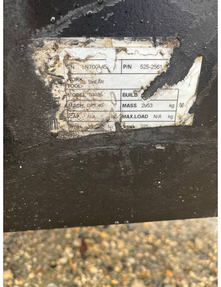 CAT CISAILLE/S3035/ - Cisaille de démolition: photos 3 CAT CISAILLE/S3035/ - Cisaille de démolition: photos 3