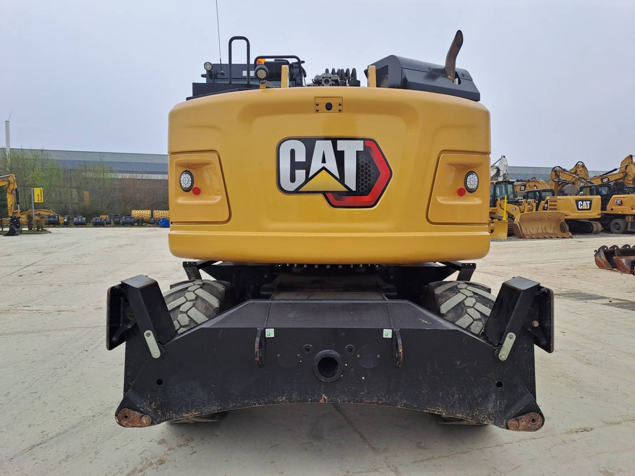 Pelle sur pneus CAT M315F IVC: photos 7 Pelle sur pneus CAT M315F IVC: photos 7