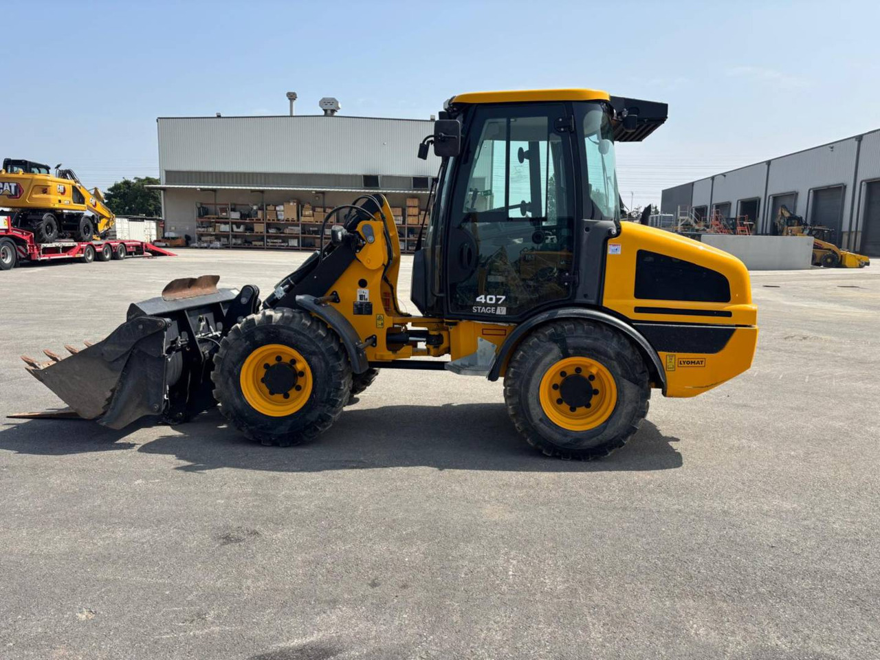 JCB 407 - Chargeuse sur pneus: photos 4 JCB 407 - Chargeuse sur pneus: photos 4