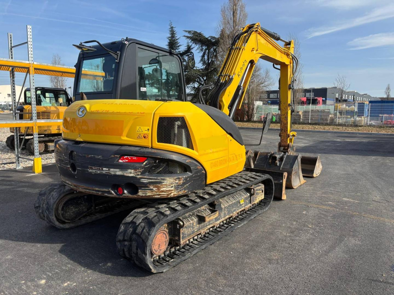 KUBOTA TRACTOR CORPORATION KX080.4 - Pelle sur chenille: photos 3 KUBOTA TRACTOR CORPORATION KX080.4 - Pelle sur chenille: photos 3