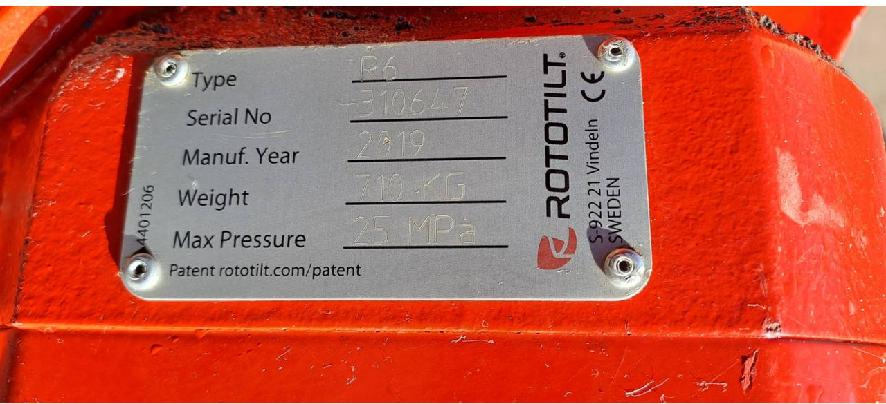 ROTOTILT R6/ROTOTILT/CW40S - Tiltrotator: photos 2 ROTOTILT R6/ROTOTILT/CW40S - Tiltrotator: photos 2