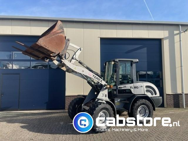 Terex TL 80 Wiellader - Bouwjaar 2008 - Urenstand 7490 - Palletvorken + Laadschop - Deutz Diesel - Chargeuse sur pneus: photos 3 Terex TL 80 Wiellader - Bouwjaar 2008 - Urenstand 7490 - Palletvorken + Laadschop - Deutz Diesel - Chargeuse sur pneus: photos 3
