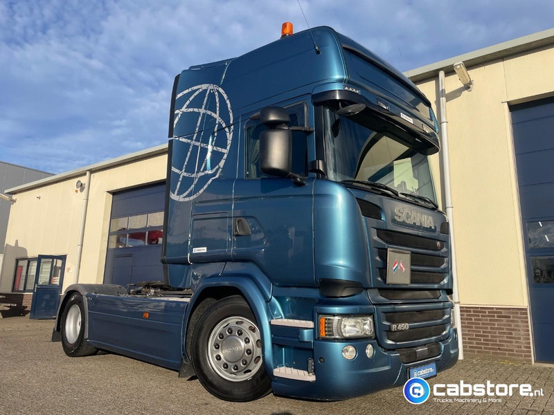 Scania R450 LA 4X2 MNA Euro 6 - Bouwjaar 05-2015 - RETARDER - Topline - Opticruise - NL truck - Tracteur routier: photos 1 Scania R450 LA 4X2 MNA Euro 6 - Bouwjaar 05-2015 - RETARDER - Topline - Opticruise - NL truck - Tracteur routier: photos 1