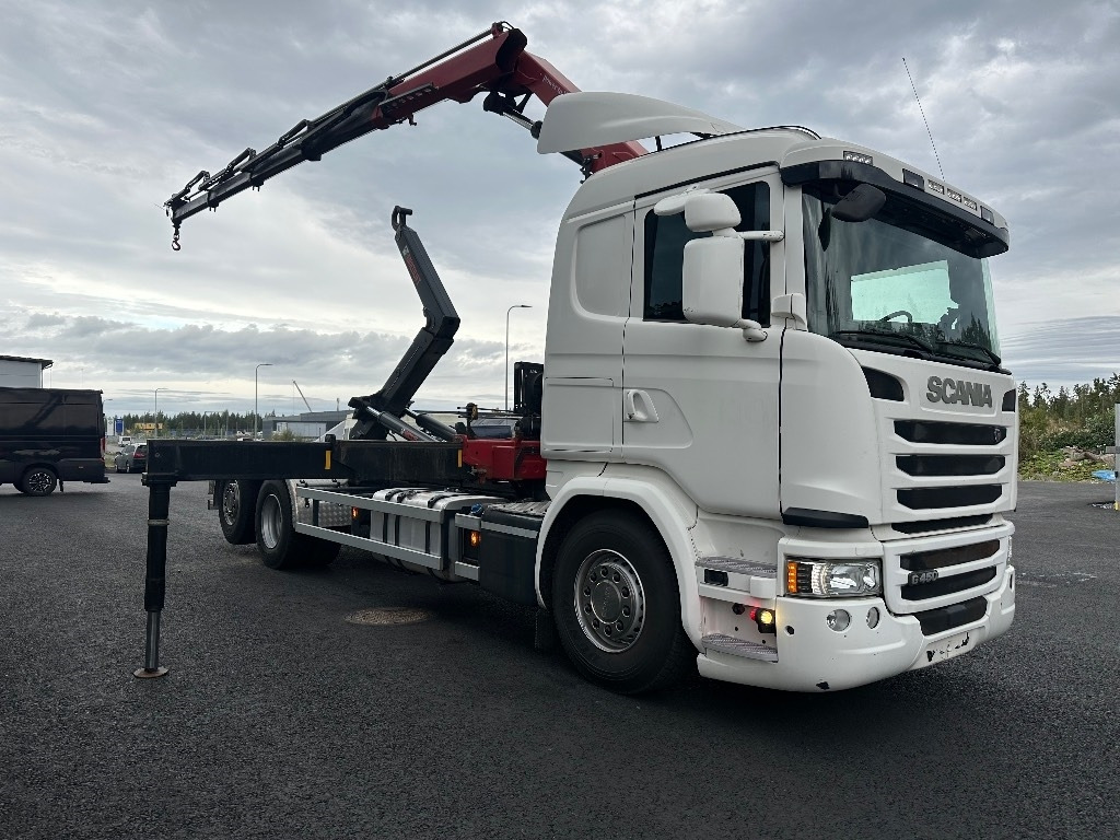 Scania G450 6x2*4 HMF 2120  - Camion grue: photos 3 Scania G450 6x2*4 HMF 2120  - Camion grue: photos 3