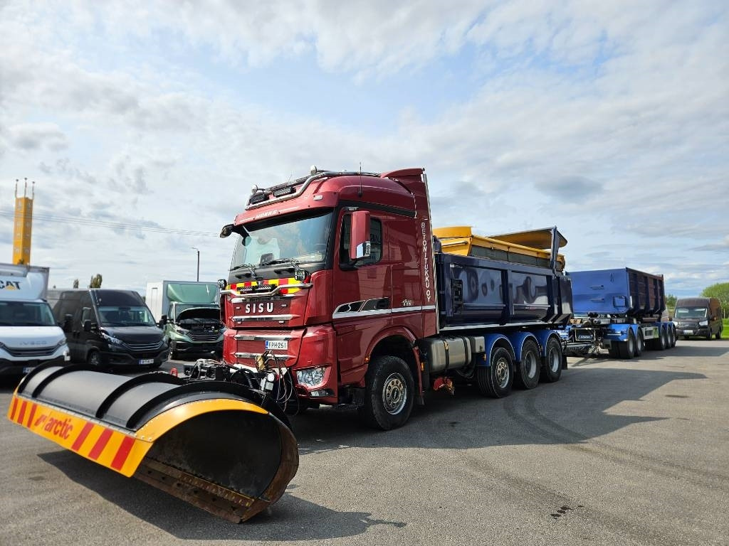 Sisu Polar 625 76tn tienhoitoauto - Camion benne: photos 4 Sisu Polar 625 76tn tienhoitoauto - Camion benne: photos 4